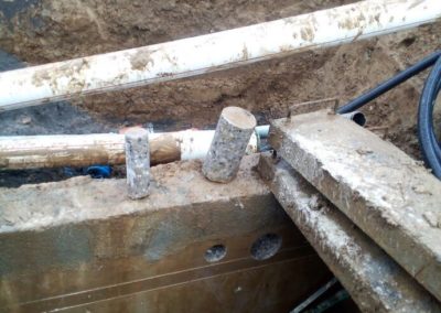 Carottage mur beton
